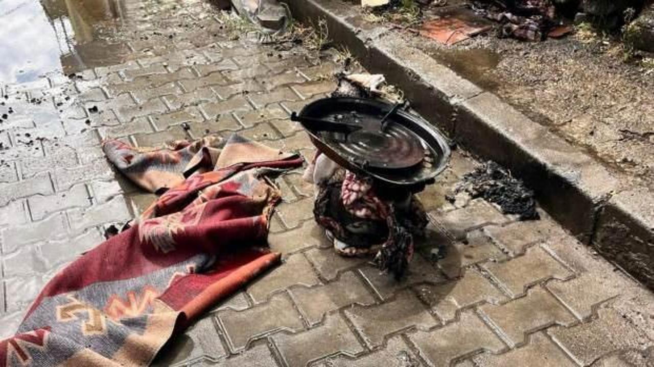Kastamonu’da tüpün parlaması nedeniyle yangın çıktı